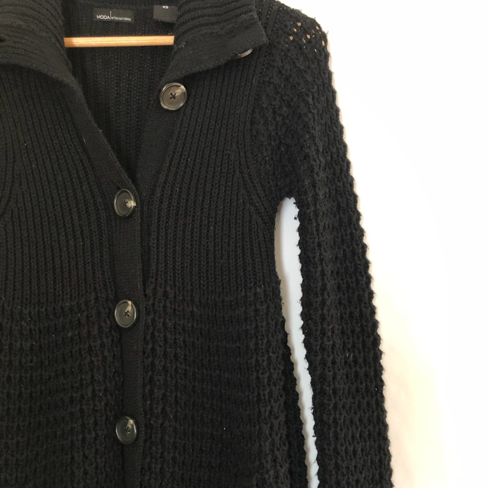 Moda Int. Chunky Knit Cardigan - Picture 2 of 7